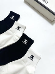 CHANEL 26S ANKLE SOCKS 408731 (1 BOX)