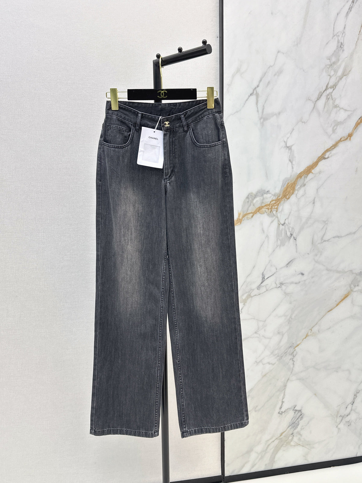 26SS NEW Coco Girls Straight Leg Jeans🩶