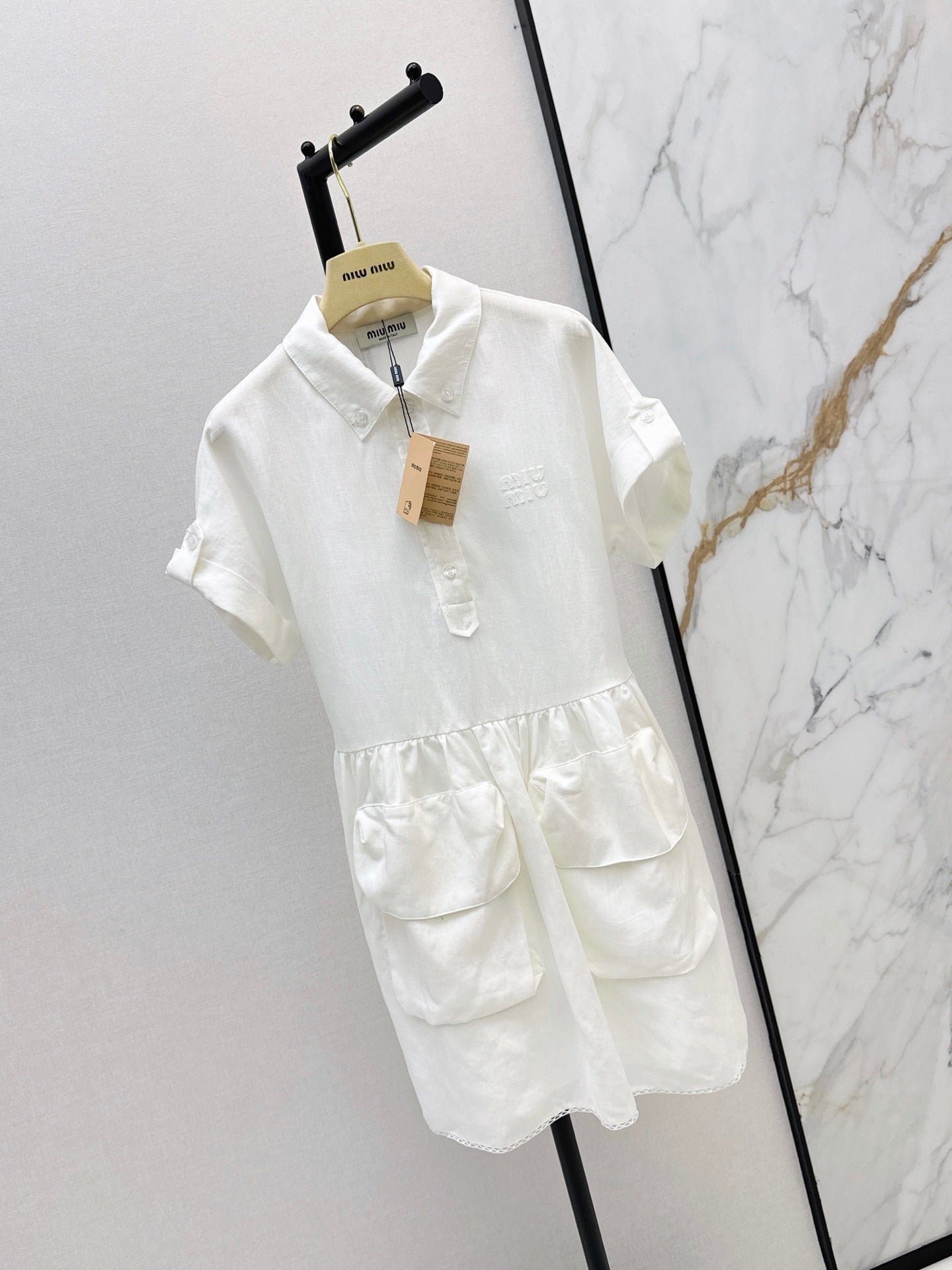 26SS NEW Workwear Pocket Shirt Dress 🩵