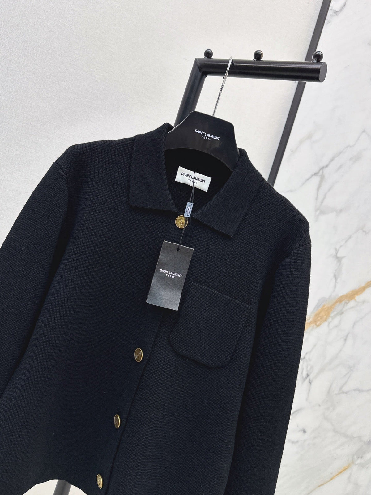 26FW New Versatile Black Knit Jacket 🖤
