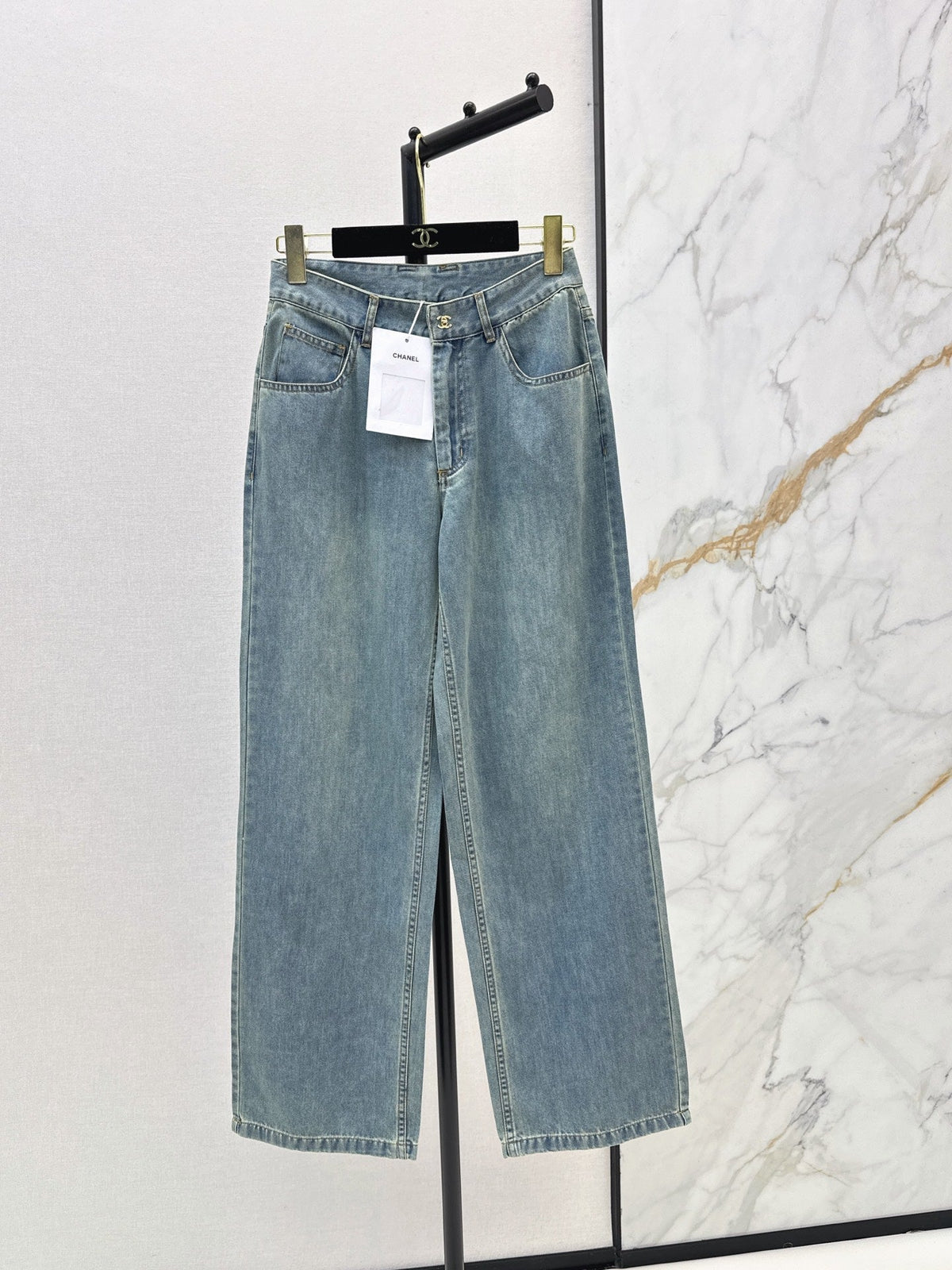 🔥Highest Quality🔥26FW New "Coco Girl" Straight-Leg Jeans 🩶