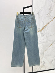 🔥Highest Quality🔥26FW New "Coco Girl" Straight-Leg Jeans 🩶