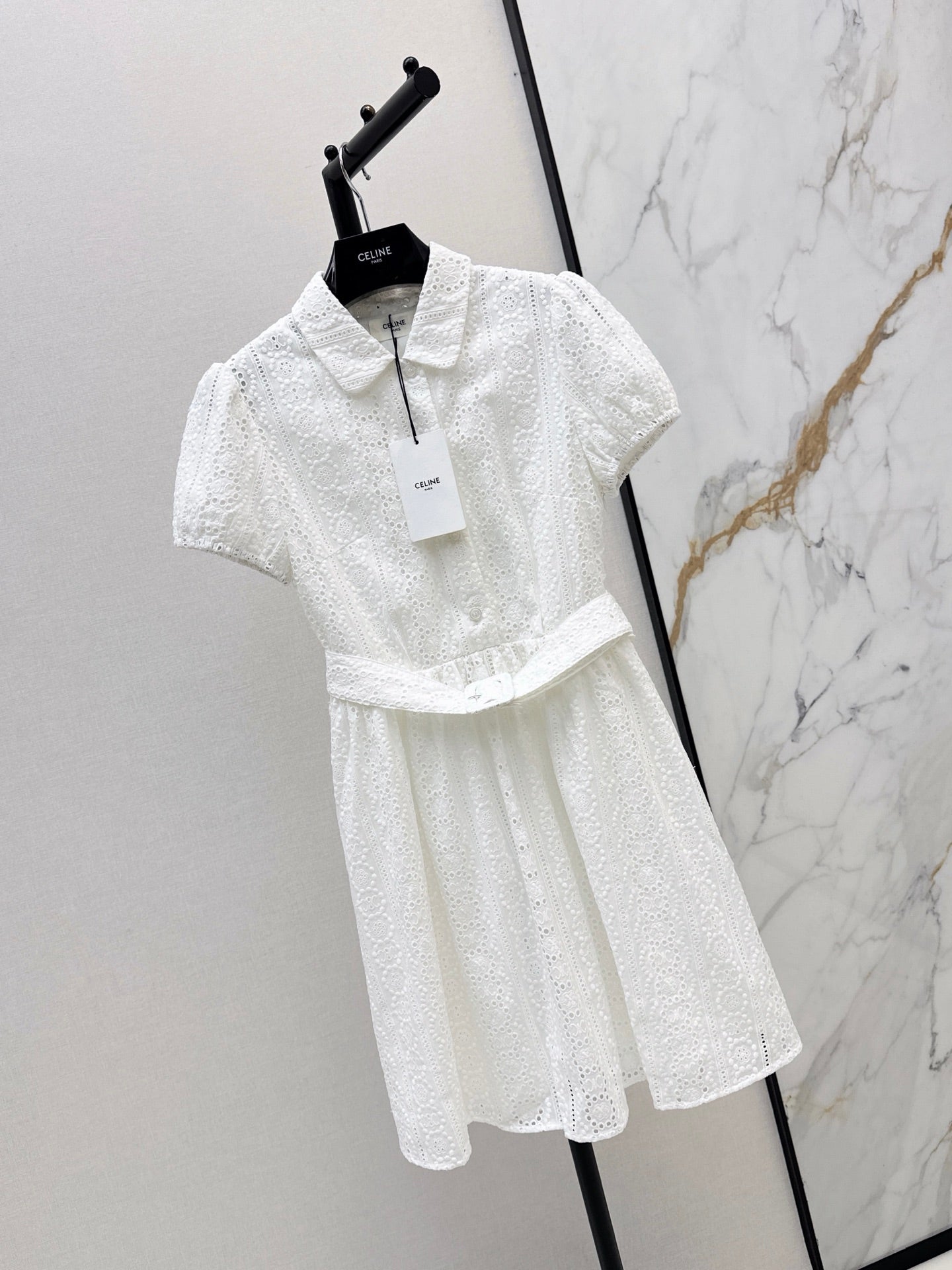 26FW New Cut-out Water-Soluble Embroidery Dress 🤍