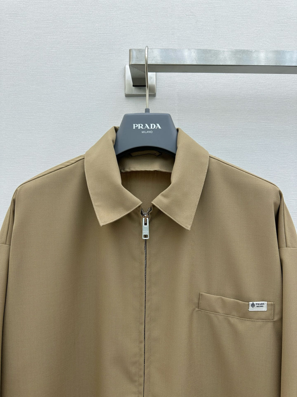 26FW New Khaki Zipper Jacket