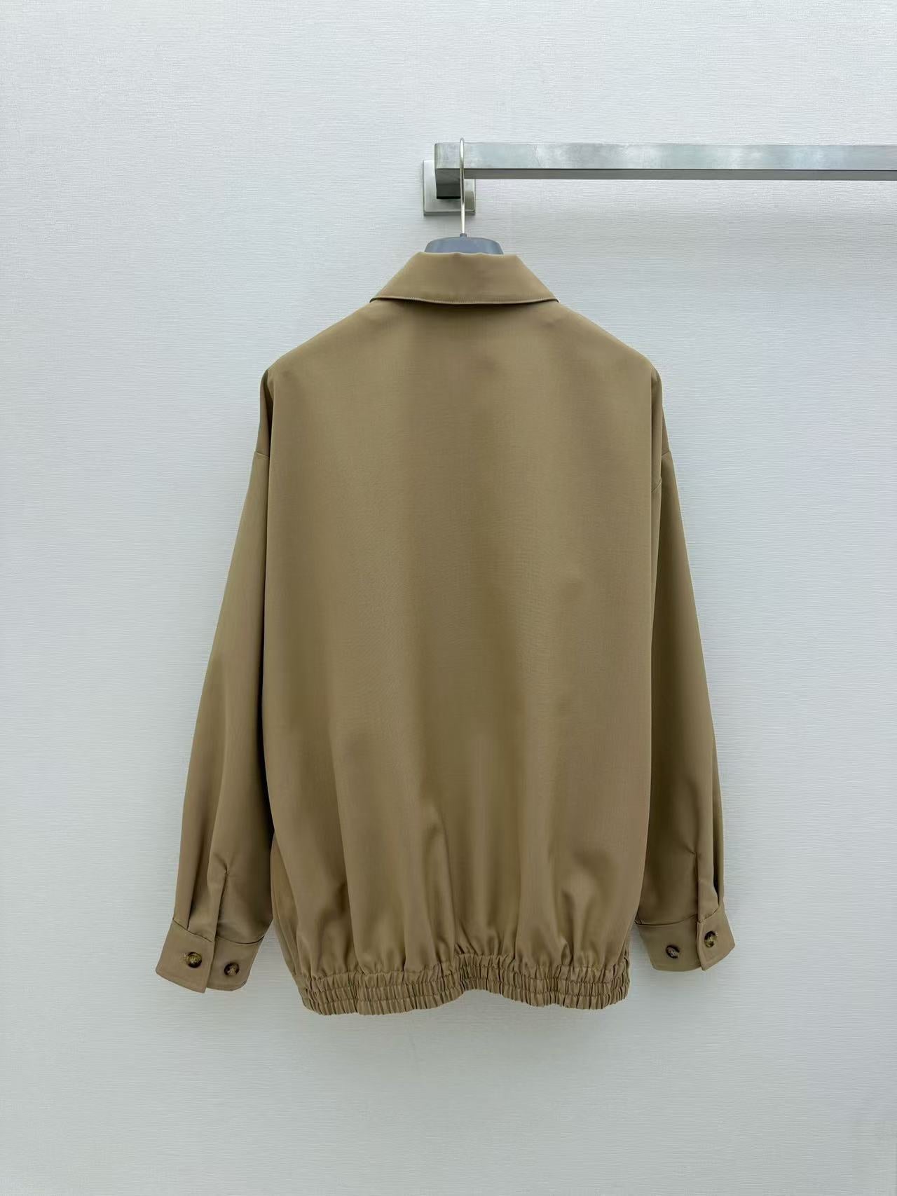 26FW New Khaki Zipper Jacket