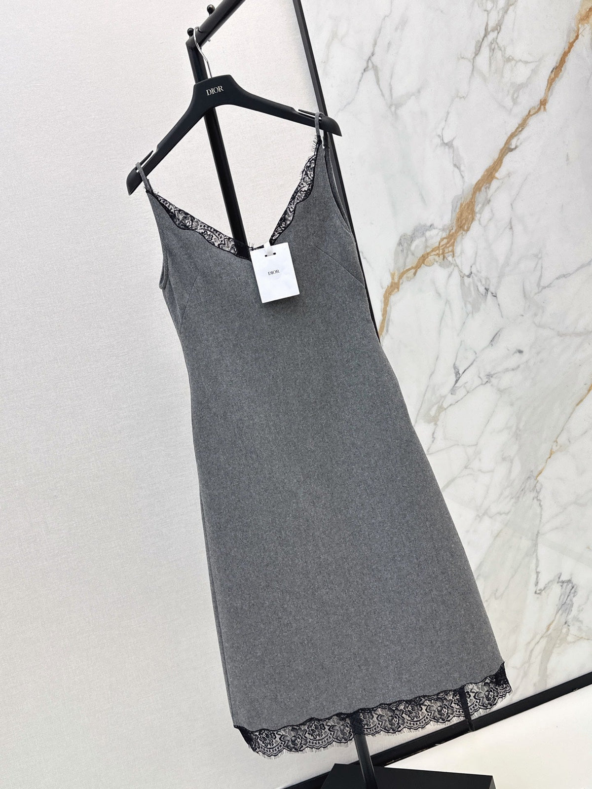 26FW New Lace-Panel Camisole Dress 🩶