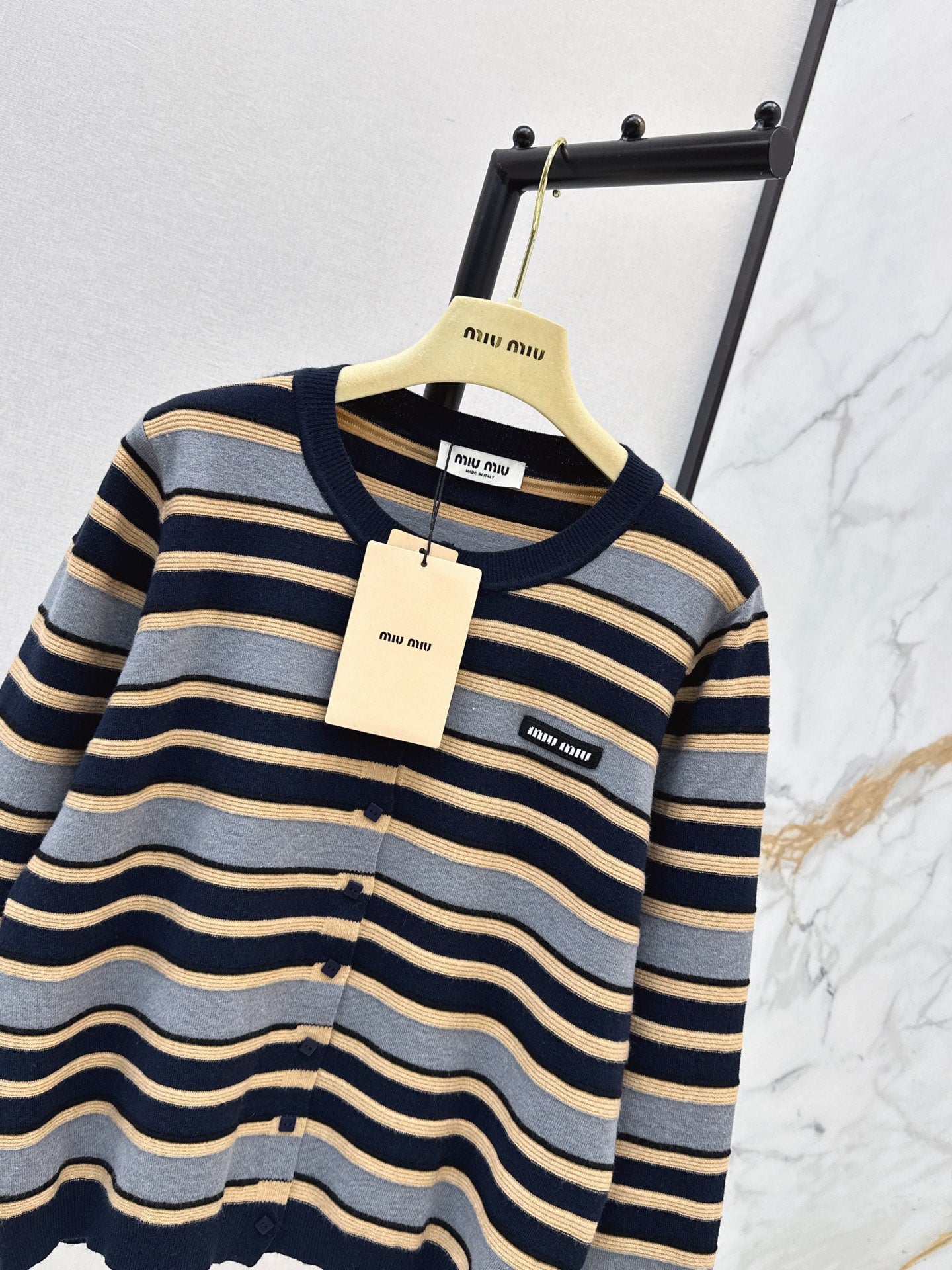 26FW New Striped Knit Cardigan 🤎