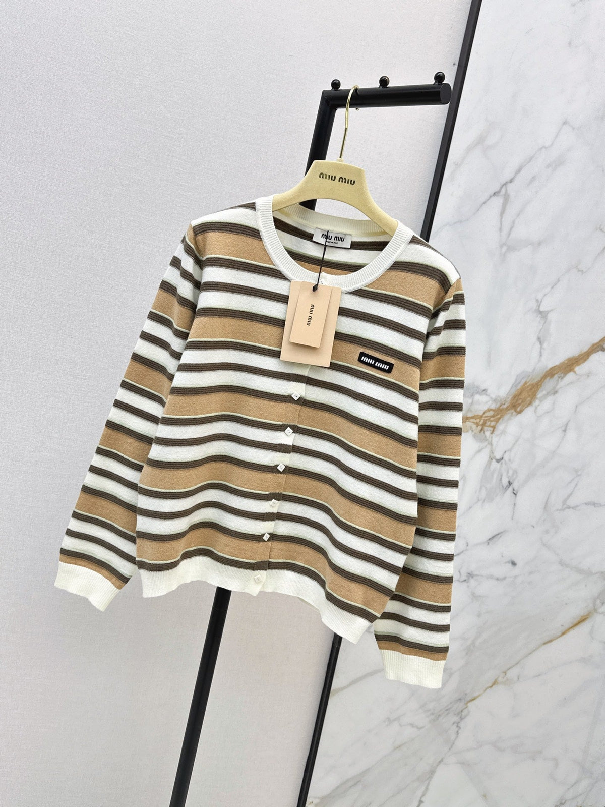 26FW New Striped Knit Cardigan 🤎