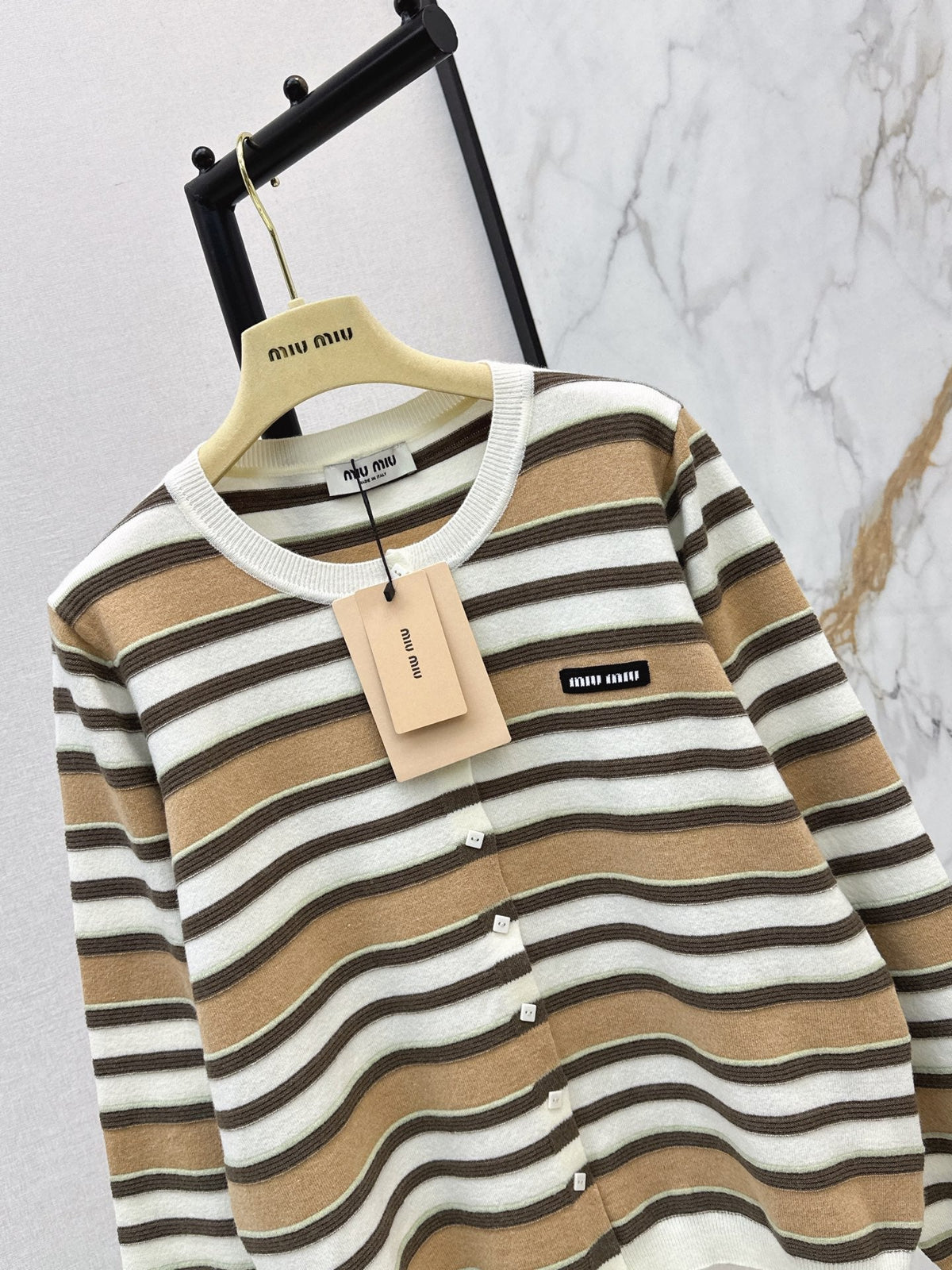 26FW New Striped Knit Cardigan 🤎